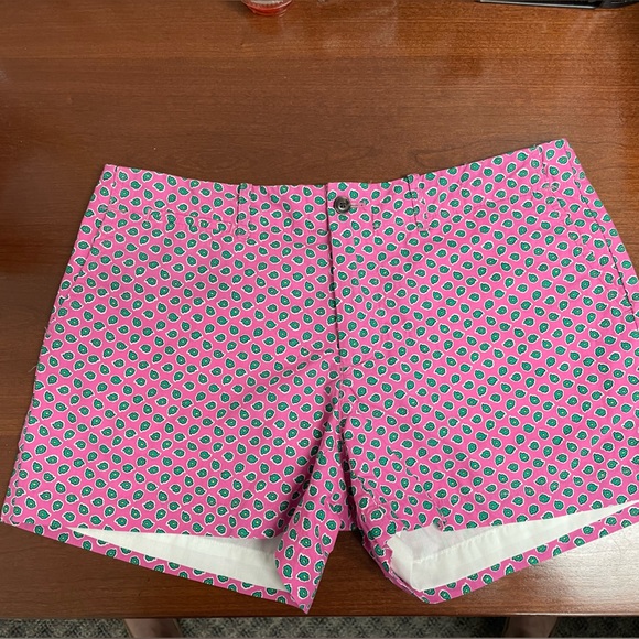 Ralph Lauren Pants - {Ralph Lauren} Sport pink & green print lined shorts women's golf shorts Sz 6 kp
